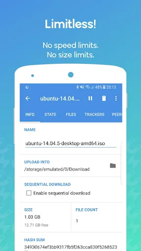 WeTorrent - Torrent Downloader screenshot 2