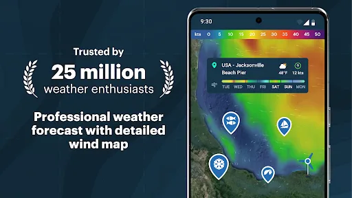 Windy.app - vientos y oleajes screenshot 1
