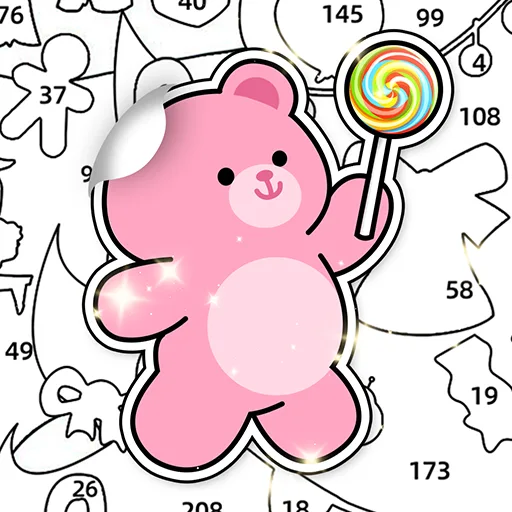 Color Sticker: Dibujar Stikers