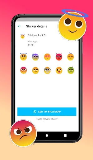 WAStickerApps Наклейки Emoji screenshot 4