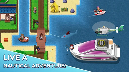 Nautical Life 2: Fishing RPG screenshot 1