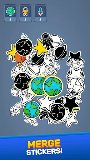 Sticker Merge 2D screenshot 1