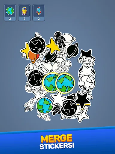 Sticker Merge 2D screenshot 5