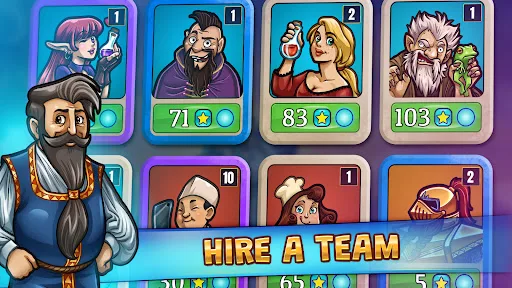 Hero Park: Tiendas y mazmorras screenshot 4