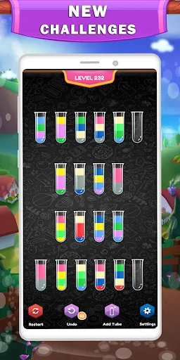 Water Sort - Color Puzzle Pro screenshot 4