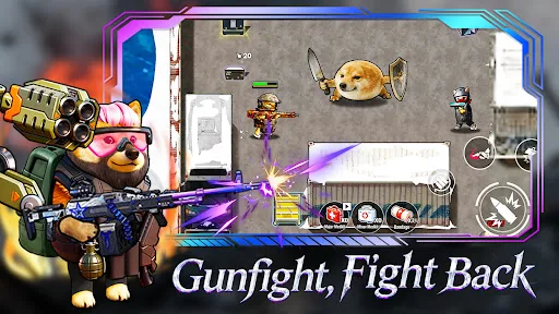 Dogs War: Juegos de Disparos screenshot 5