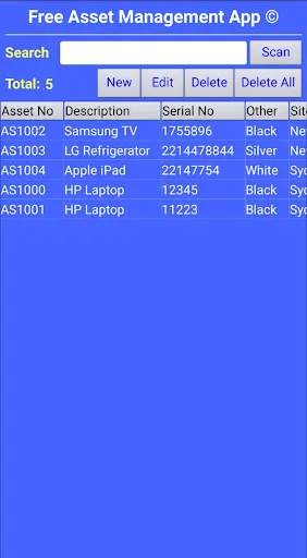 Asset Management App screenshot 5