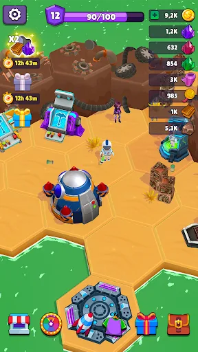 Космический рубеж－игра планеты screenshot 1