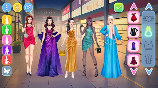 Juegos de Vestir Chicas Amigas screenshot 2