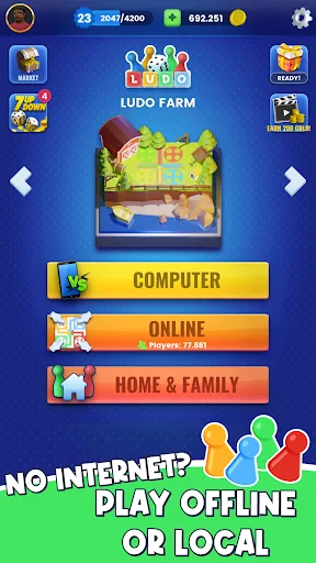 Ludo Sin Conexión screenshot 3