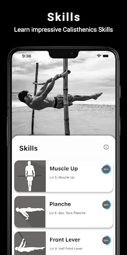 Thenics: Calisthenics Coach screenshot 1