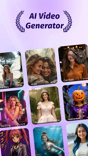 GenMotion - AI Video Generator screenshot 1