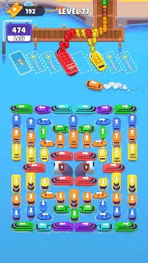 Boat Craze: Traffic Escape screenshot 1