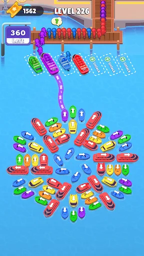 Boat Craze: Traffic Escape screenshot 2