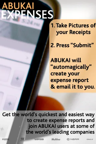 Отчеты о расходах, чеки - ABUK screenshot 1