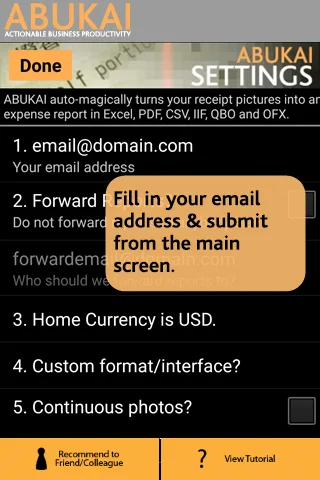 Отчеты о расходах, чеки - ABUK screenshot 4