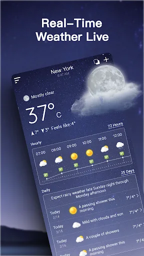 Прогноз погоди в реальному screenshot 2