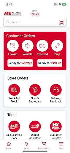 Ace Retailer Mobile Assistant screenshot 1