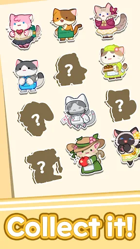 Merge Meow Cafe : Coffee cat screenshot 4
