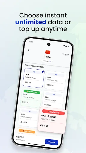 aloSIM - Tarjeta eSIM de viaje screenshot 5