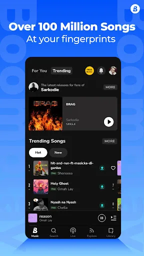 Boomplay - Download Music MP3 screenshot 1
