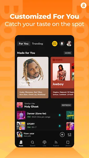 Boomplay - Download Music MP3 screenshot 2