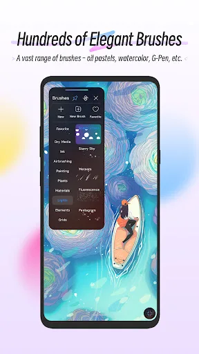 HiPaint - рисовать и арт screenshot 1