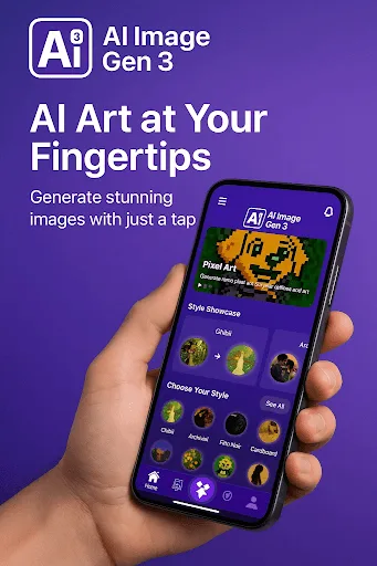 AI Image Gen 3: AI Art Creator screenshot 4