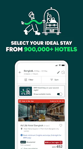 AirAsia MOVE: Flights & Hotels screenshot 4