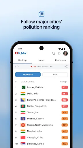 IQAir AirVisual | Calidad Aire screenshot 4