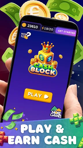 Cash Block - Blast Earn Money screenshot 1