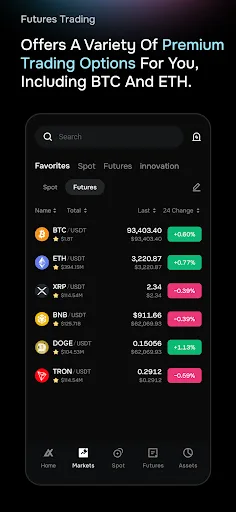 AlphaX: Trade Bitcoin & ETH screenshot 4