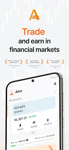 AMarkets: Финансы & Трейдинг screenshot 1