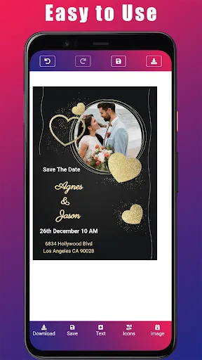 Wedding Invitation Card screenshot 3