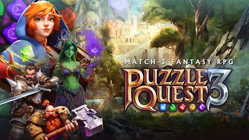 Puzzle Quest 3: RPG Match-3 screenshot 1