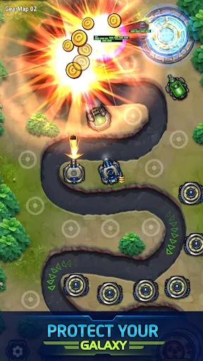 Tower Defense: Galaxy V screenshot 3