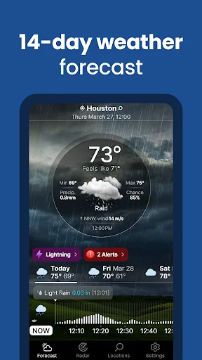Погода Live° screenshot 1
