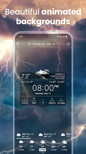 Погода Live° screenshot 3