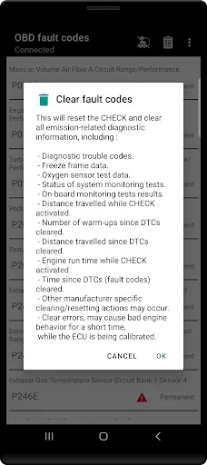 Diagnóstico Tor OBD2 screenshot 3