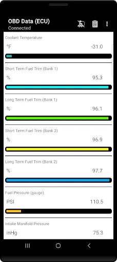 Diagnóstico Tor OBD2 screenshot 4