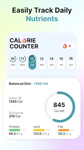 Calorie Counter & Tracker screenshot 2