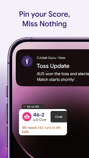 Cricket Guru - Fast Live Score screenshot 5