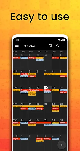 Простий календар screenshot 1