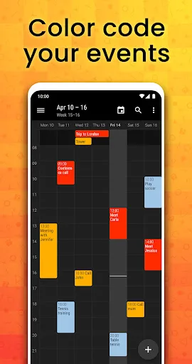 Простий календар screenshot 2