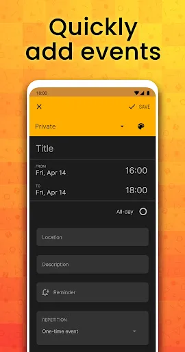 Простий календар screenshot 5