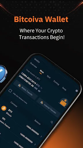 Bitcoiva : Buy Bitcoin &Crypto screenshot 4
