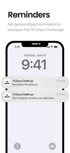 BeHard: 75 Hard Challenge screenshot 4