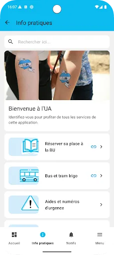 UnivAngers screenshot 1