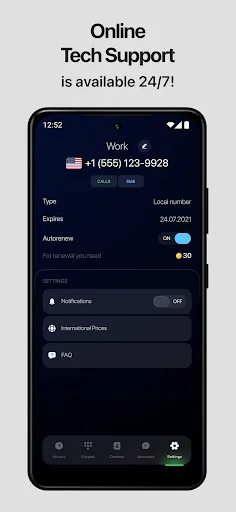 eSIM de viaje y número virtual screenshot 5