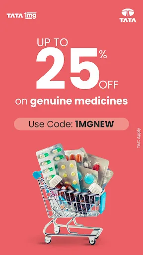 TATA 1mg Online Healthcare App screenshot 1